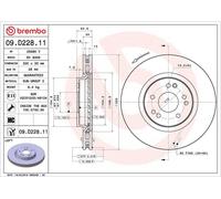 BREMBO 09.D228.11 Brake disc