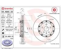 BREMBO 09.A665.23 Brake disc