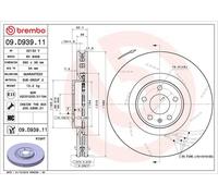 Brake Disc Single Vented fits PORSCHE MACAN 95B 3.6 Front Right 2014 on 360mm