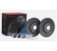 Brembo Brake Kit 2x Brake Discs + Pads KT08024 FOR VW Golf VII Front 288 mm