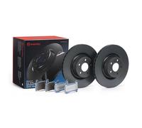 Brembo Beyond Line EV Brake Discs and Pads Kit KT08003 Fits Tesla - Durable