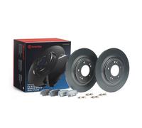 Brembo 2 x Rear Brake 300mm Disc Set fits Hyundai Kona Kia Niro