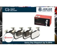 P06088 Front Brake Pad Set 4x Pads Prepared For Wear Indicator Braking By Brembo