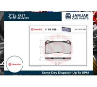 Zestaw klocków hamulcowych, hamulce tarczowe BREMBO P 09 028
