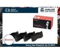 P06041 Front Brake Pad Set 4x Pads Prepared For Wear Indicator Braking By Brembo
