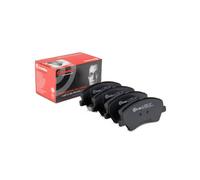 BREMBO Brake pad set P 30 098 with acoustic wear warning with anti-squeak plate with accessories KIA: Stonic Hatchback, Rio 4, HYUNDAI: i20 III