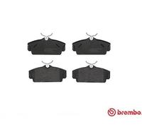BREMBO Brake Pad Set Front With Anti-Squeak Plate Fits Nissan Almera Primera