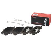 Brembo Brake Pad Set Front With Anti-Squeak Plate Fits Renault Laguna Scénic