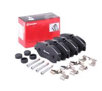 Brembo Brake Pad Set Front With Caliper Screws 67mm Height Fits Iveco Daily