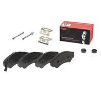 Brembo Brake Pad Set P23092 Front 4pc w/ Wear Indicator & Screws - Fits Citroen/Fiat/Peugeot