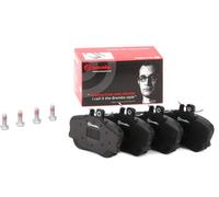 Brembo Brake Pad Set Front With Caliper Screws Fits Mercedes-Benz C-Class
