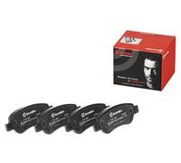 Brembo Brake Pad Set Front With Caliper Screws For Citroën C1 Peugeot 107 Toyota