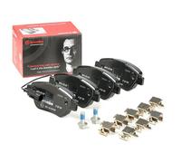 Brembo Brake Pad Set Front With Caliper Screws For Citroën Nemo Fiat 500 Peugeot