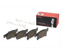 BREMBO Brake pad set PRIME LINE with acoustic wear warning P 59 083 Brake pads,Brake pad set, disc brake OPEL,VAUXHALL,Corsa E Schrägheck (X15)