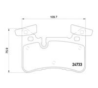 BREMBO P 50 110 Brake pad set