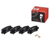 Brembo Brake Pad Set Rear With Anti-Squeak Plate 38mm Height Fits Toyota Corolla
