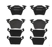 Brembo Brake Pad Set Rear With Anti-Squeak Plate Fits Mercedes-Benz V-Class Vito