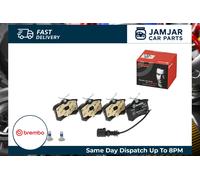 Brembo Brake Pad Set Rear With Caliper Screws Fits Audi A2 Seat Ibiza Skoda VW