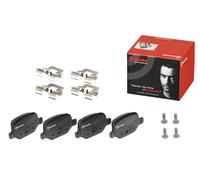 Brembo Brake Pad Set Rear With Caliper Screws Fits Citroën Fiat 500 Lada Lancia