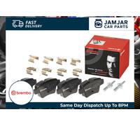 Brembo Brake Pads P 61 100 - Rear - Fits Peugeot 207, 207 CC, 207 SW, 307 (Hatchback, Van)