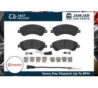 P24065 Front Brake Pad Set 4x Pads Integrated Wear Indicator Braking By Brembo