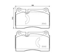 BREMBO P 85 159 Brake pad set