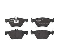 Brembo Brake Pad Set P 50 026 Front - Anti-Squeak Plate & Wear Indicator - Mercedes-Benz, Chrysler