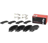 Brembo Brake Pads Front With Anti-Squeak Plate For Hyundai Genesis Kia Ssangyong