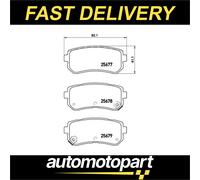 Brake pads P 30 068 BREMBO for HYUNDAI KIA