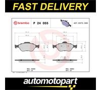 Brake Pads Front With Anti-Squeak Plate Fits Ford Courier Fiesta Ka Mazda 2