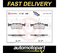 BREMBO P 61 126 Brake pad set
