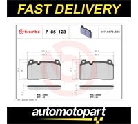 Brake Pads Set fits AUDI A7 4G 3.0D Front 14 to 18 Brembo 8R0698151AA Quality
