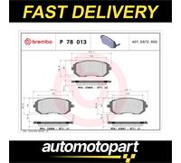Brembo Front Brake Pad Set fits Subaru Outback XV