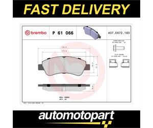 Brembo Brake Pads Set fits VAUXHALL CROSSLAND X Front 1.2 1.6D 2017 on Quality
