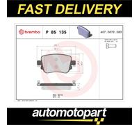 Brembo Brake Pads Set fits VW CADDY Mk4 1.6 Rear 15 to 20 CWVA 2K5698451A New
