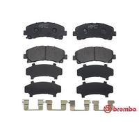 Brembo Brake Pads Set Front 61mm Height Braking Fits Isuzu D-Max 2.5 CRDi 4x4