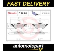 Brake pads P 24 046 BREMBO for FORD FOCUS I FOCUS I Saloon FOCUS I Turnier