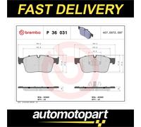 Brake pads P 36 031 BREMBO for JAGUAR LAND ROVER