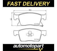 BREMBO P 59 091 Brake pad set