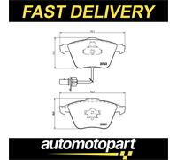 Brembo Brake Pads Set Front P85084 4E0698151F 4E0698151M 4E0698151S 4F0698151A