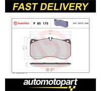 Brembo Brake Pads Set Front P85175 25111 D17819010 Genuine Quality OE Quality