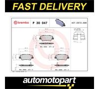 Brembo Brake Pads Set P30047 48413341A0 583022EA31 583022HA50 583023KA31 24935