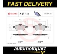 Brake pads P 24 148 BREMBO for FORD VOLVO MAZDA