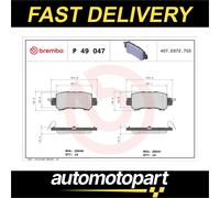 Brembo Brake Pads Set Rear P49047 DAY32648Z DAY32648ZA DAY32648ZB K0Y12648Z New