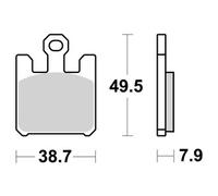 Brembo Brake-Pads Sinter With Abe