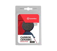 Brembo Carbon Ceramic Front Road Brake Pads fits Yamaha FS1 50 DX 1977-1978