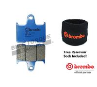Brembo CC Carbon Ceramic Rear Brake Pads fits Kawasaki ZZR1400 2007-2015