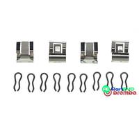 BREMBO DISC BRAKE PAD ACCESSORY KIT A02203 FOR ALFA ROMEO FIAT LANCIA ABARTH