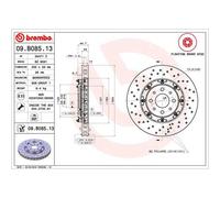 Brembo Brake Disc Single - 09.B085.13