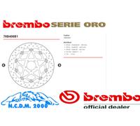 FLOATING FRONT BREMBO SERIE ORO DISC FOR KTM 1290 SUPER DUKE GT 2016+
